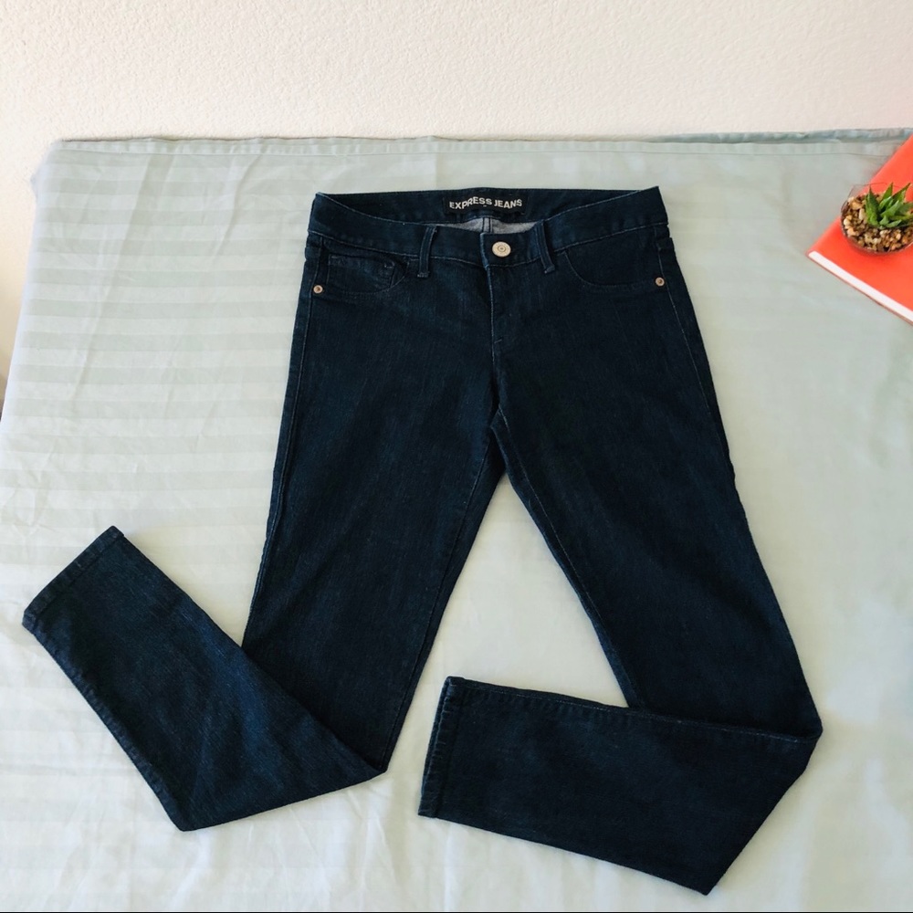 Express Dark Blue Jeans